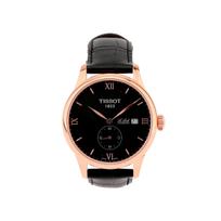 TISSOT Men's Le Locle Collection Watch T006.428.36.058.01 Black Dial beige