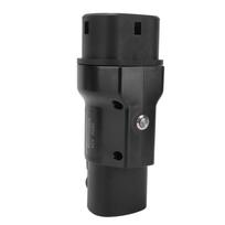 NACS to Type 2 EV Adapter 250V 32A Heat Proof Waterproofing Portable Electric Vehicle Charging Adapter with Lock gray