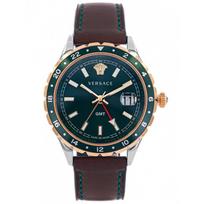 Versace vyriškas Hellenyium Šveicariškas kvarcinis laikrodis 42mm V11090017 žalia