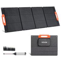 VEVOR 150W sulankstomas monokristalinis saulės skydelis, 23% efektyvumo nešiojamas ETFE mono saulės skydelio įkroviklis su MC4 išvestimi, Type-C 169.5 x 59 x 1.3 cm