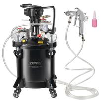 VEVOR Purškimo Dažų Slėginis Bakelis, 10 L/2,5 gal Visiškai Automatinis Maišymo Slėginis Bakelis, 70 psi Reguliuojamas Slėgis
