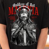 Elden Ring Malenia T-Shirt: Goddess of Rot Merch, Gift for Gamers 130 gray