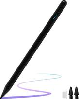 Capacitive stylus for Samsung Galaxy Tab A9 A8 A7 Tablet Pen for iOS Android Windows Stylists Pen with double touch displayblack