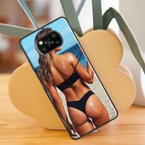 Sexy Bikini Girl For Xiaomi Mi 10T 11T Pro Mi 11 Lite Case For POCO M3 Pro M4 F3 X3 GT X3 Pro Phone Shell POCO M4 Pro blue