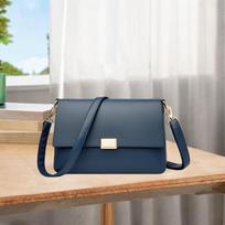 Fashion Women Crossbody Bag, Casual Small Shoulder Bag for Shopping Or Commuting mėlyna