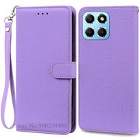 For Honor 70 Lite 5G Case Luxury Magentic Leather Wallet Phone Cover For Honor 70 Lite Honor 70Lite 5G Silicone Cover Fundas for Honor 70 Lite black