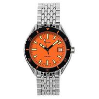 Doxa SUB 200 Professional Stainless Steel Orange Dial Automatic Diver's 799.10.351.10 200M Men's Watch With Extra Strap oranžinė