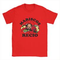 Men's Antonio Recio  T Shirts   Funny  Pure Cotton Tops Vintage Short Sleeve Round Neck Tee Shirt Plus Size T-Shirt 4XL black
