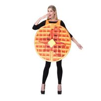 Smagūs vaflinių kostiumai cosplay, suaugusiems Adult size geltona