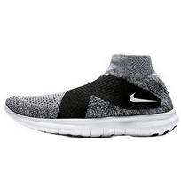 Nike Free Rn Motion Flyknit 2017 'Juoda Balta' Moteriški 880846-001 35.5 black