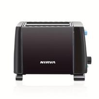 Cross-Border 2-Slice Toaster Grill: Compact Breakfast & Sandwich Maker EU Standard gray