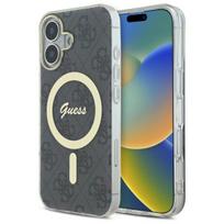 Etui do iPhone 16 Plus Guess Hardcase IML MagSafe czarny
