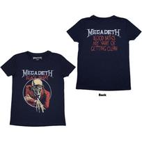 Megadeth Ladies T-Shirt: Black Friday (Back Print) (Small) 3XL black
