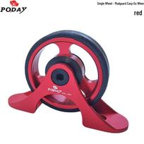 Compact Aluminum Folding Bike Mudguard with Easy-Roll Wheel and Single-Wheel Trailer Stroller Function Single Wheel - Mudguard Easy-to-roll Wheel