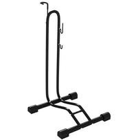 Vertical and Horizontal Bike Rack Bicycle, Storage Stand with Adjustable Hooks, for 24 -29  Wheels, 700c Bike 41 x 41 x 121 cm juoda