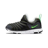 Nike Dynamo Free Caterpillar, Plush Low top Kids Lifestyle Shoes Black Green Children Aged 3 7 Years Old DO5887-331 33.5 black