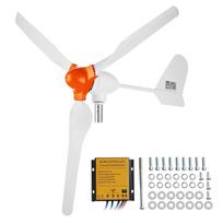 VEVOR 800W vėjo turbinos generatorius, 12V vėjo turbinos rinkinys, 3 menčių vėjo energijos generatorius su MPPT valdikliu 150 x 150 x 103 cm