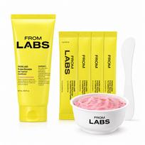 LABS baltymus sugeriantys milteliai 2g 4 vnt. Su plaukų kondicionieriumi 107ml 2g 4ea+107ml yellow