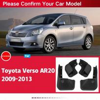 Purvasargiai Toyota Verso AR20 2009-2018 Purvasargiai Priekiniai galiniai purvasargiai Sparnai Automobilio išorės priedai 2010 m. Verso 2014-2018 black
