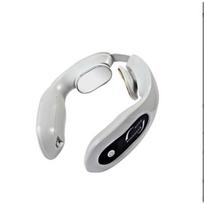 Neck Massager Neck Neck Shoulder Neck Neck Massager Intelligent Pulse Dredging Kneading Neck Massager white