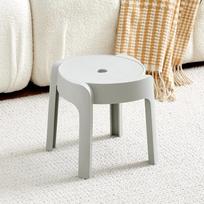 Valgomojo kėdės Sustorintas atlošas Skandinaviška kėdė Plastikinė kėdė Apvalainumas Sukraunama Modernūs baldai Skandinaviška kėdė beige