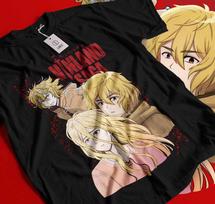 Vinland Saga Shirt, Thorfinn Shirt, Vinland, Askeladd, Manga Black Shirt  147 L brown