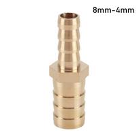 Pipe Fitting Hose Barb 2 Way Reducer Coupler Durable Straight Pipe Joint  PU PE Tube 10mm-6mm