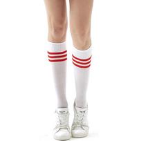 Thick Cotton, La La Team Sports Socks, Football Socks, Medium Tube Socks, Adult Women'S Medium Tube Socks, Women'S Socks children white