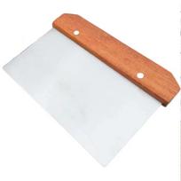 Nerūdijančio plieno tešlos pjaustyklės, makaronų peilis, pyrago grandiklis su kepimo pyrago kepimo tešlos grandikliu Kepimo priedai 1 pcs white