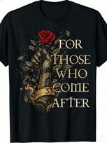 Expedition 33: Clair Obscur Those Who Come After. A Casual Crew Neck T-shirt with a Classic Fit XL black