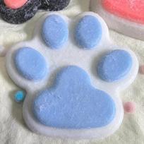 14Cm Large Cat Paw Squishy Fidgeting Plaything Ease Unwind Soft Squeeze Toy Pinch Decompression Toy Slow Rebound Stress Relief  Cat Claw pink