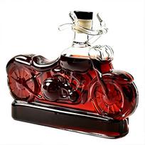 300ml Whiskey Decanter Bottle Vintage Motorcycle Shape Liquor Decanter For Weddings Restaurant Barbeque Bar Men Father Boyfriend CN black