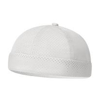 Summer Cotton Brimless Skullies Cap Street Portable Docker Hats Adjustable Quick Dryingome Hip Hop Melon Hat Beanie Caps gray