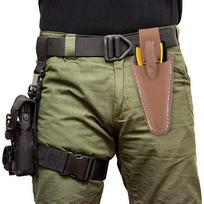 Pruning Scissors Leather Tool Bag with Buckle Electrician Waist Holder Portable Buckle Pouch for Gardening Trimming Tools China Mainland beige