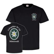 Kalnų Medžiotojai Btl 233 Mittenwald Gebjgbtl Bundeswehr Edelwei Herbas 25144 M black