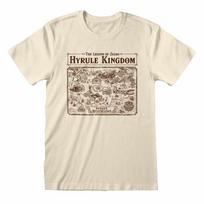 The Legend Of Zelda Marškinėliai Hyrule Karalystė Oficialūs Nauji Kreminiai Unisex Marškinėliai M beige