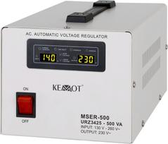 Kemot MSER-500 voltage stabilizer 500VA 3% (5901890048927)
