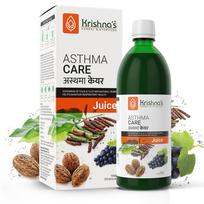Krishna's Žolelių astmos priežiūros sultys su baziliko ir 13 kitų žolelių nauda lengvesniam kvėpavimui, imuniteto stiprinimui - 1000 ml (Pakuotėje 1)