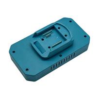Battery Dock Adapter for 21V Use with Outlet, Two USB Outputs, One C Output, Display Screen, ABS Case for Repair Tasks and Daily Outdoor Use 1