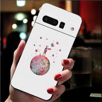 Telefono dėklas Google Pixel 7 Pro 7 6A 6 Pro 5A 4A 3A Pixel 4 XL Pixel 5 6 4 3 XL 3A XL 2 XL Mažojo princo dėklas Funda Google Pixel 7 Pro white