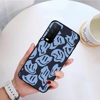 Trippy Smiley Phone Case For VIVO Y31 Y21 Y70 Y21S Y20 Y72 1907 Y12 Y11S Y53S Y33S Y55 Y76 Y51 Y15S Y01 Funda VIVO Y01 yellow