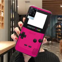 Game Boy spalvotas telefono dėklas, skirtas VIVO V21E V21 V23 V23E V2109 Y53S Y33S Y55 Y76 Y31 Y21 Y72 Y01 Y21S Y11S VIVO Y11S black