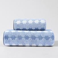 Extra Large Bath Towel for Women: Ultra Soft, Ultra Absorbent, Quick Drying - Modern Design, Space Theme, 290 GSM, Polyester Material 70*140CM