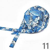 Men Izakaya Sushi Kitchen Hat Japanese Printed Chef Waiter Cap Headwear Hat Home 10 gray