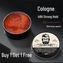 Gulong Volumizing Hair Wax: Long-lasting, Quick-drying, Lightly Scented Styling Clay for Barber Shops brown
