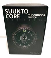 SUUNTO Core Visas Juodas SS Skaitmeninis Kvarcinis Žvejybos Stovyklavimo Lauko Laikrodis black