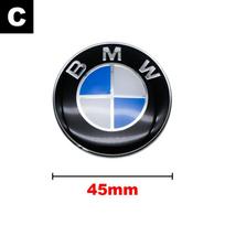 4,5 cm Vairo emblemos lipdukas Vairo centro lipdukas BMW X1 X3 X5 M interjero logotipui E46 E90 F30 F20 F10 G20 G30