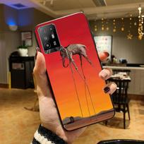 Salvador Dali Art Phone Case for OPPO A54 A74 A94 A53S A9 A5 A15 A16 A91 A96 A76 Reno8 8Pro Reno2 Z OPPO Reno 2 black