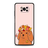 Cocker Spaniels Cartoons Dog Phone Case For For Xiaomi Poco X6 X5 Pro X4 X3 NFC F5 Pro F4 F3 GT M5 M4 Pro 5G M3 C51 C50 Cover Poco C55 pink