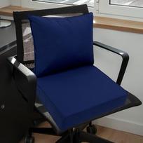 Lauko gilios sėdynės pagalvėlių komplektas Atsparus smūgiams 48x48cm Sodui kėdės sofai tamsiai pilka spalva